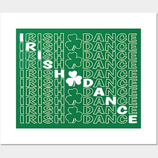 Irish Dance Letters Posters and Art